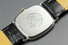 Omega de Ville Cal.1378 30mm Roman White Dial Quartz From Japan 4