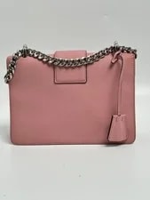 Prada Lux Small Sound Lock Chain Flap Crossbody ZS043PR 3