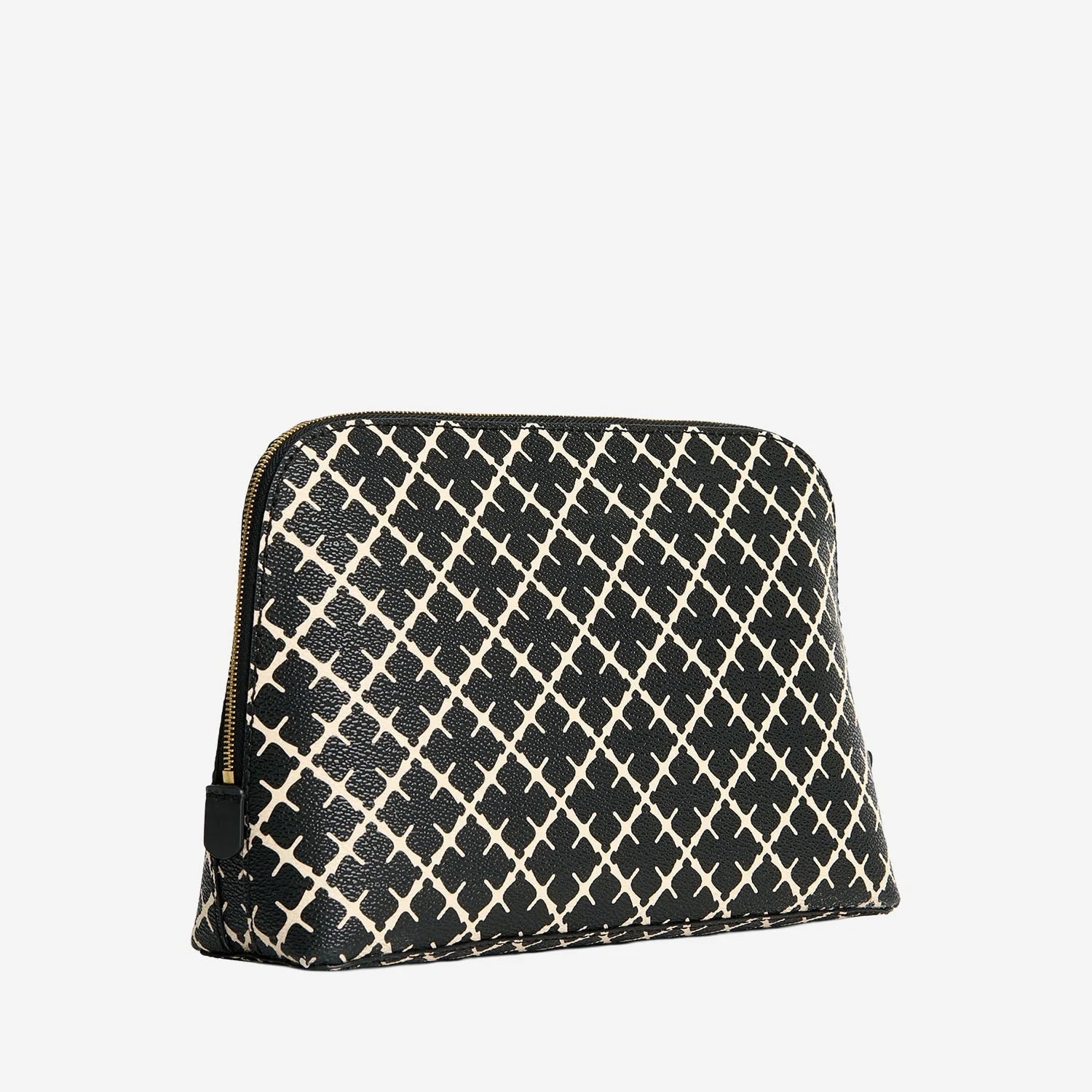 By Malene Birger Geometric-Print Polyvinyl Cosmetic Case — 2