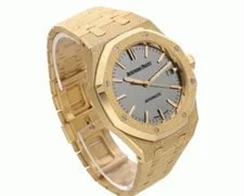 Audemars Piguet Royal OAK Carolina Bucci 15454BA 37MM Frosted Gold 2