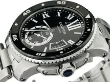 Cartier Calibre de Diver W7100057 3729 Stainless Steel 42mm Black Dial #WJW091 4