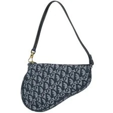 Dior — Dior Trotter Pattern Saddle #BS2118 — Handbag — resale