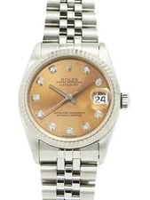 Rolex — Rolex Datejust 68274G Stainless Steel / White Gold / Diamond 30mm #TW070 — Watch — resale