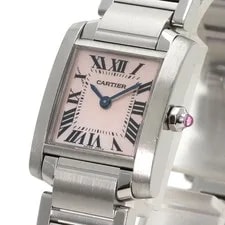 Cartier W51028Q3 Tank Francaise SM Stainless Steel SS 3