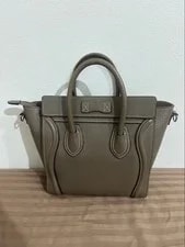 Celine Luggage Top Handle Front Pocket Auth 3