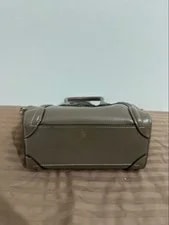 Celine Luggage Top Handle Front Pocket Auth 4