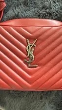 Saint Laurent Lou Chevron With Hardware Crossbody 2
