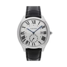 Cartier — Cartier Drive de Steel Automatic 40mm Silver Dial Strap WSNM0004 — Watch — resale