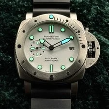 Panerai Submersible Bianco PAM02223 42MM Auto Steel Warranty Box and Papers 2