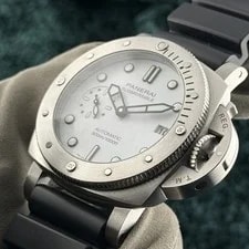 Panerai Submersible Bianco PAM02223 42MM Auto Steel Warranty Box and Papers 4