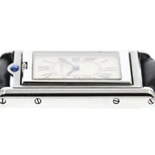 Cartier Tank Basculante MM W1011258 23mm SS Silver #C2332 4