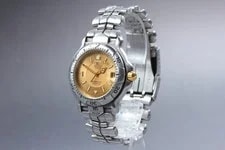 TAG Heuer 6000 WH1153-K1 Gold Dial 40mm Quartz From Japan 3