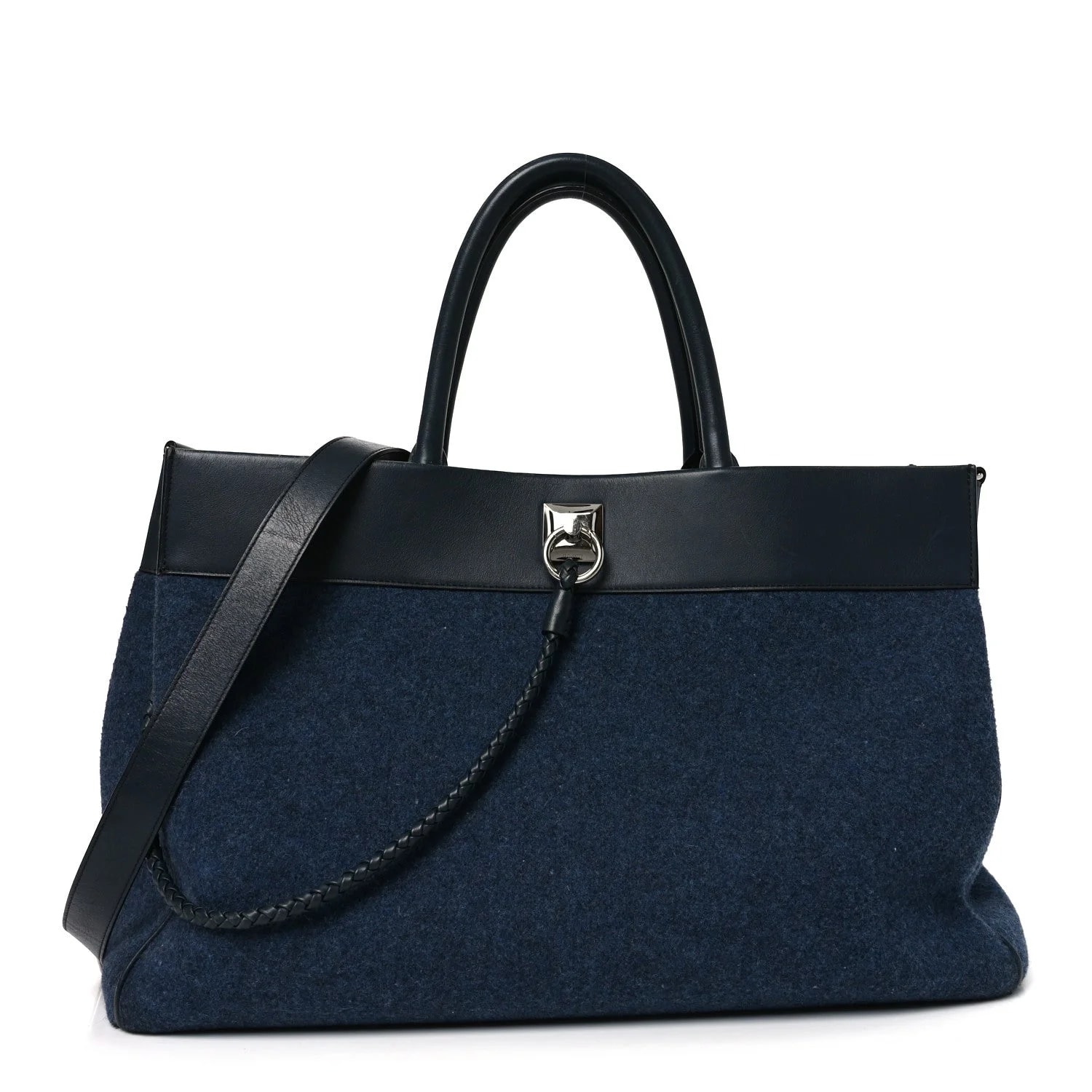 Mulberry — Felt Oversized Iris Weekend — Handbag — resale