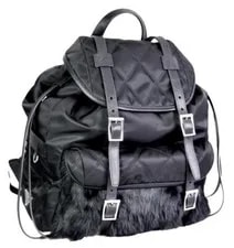 Prada Lapin Fur Backpack - 1BZ016 - NEW 2