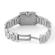 Cartier Tank Anglaise SM W5310036 PG SS 30.2mm 22.7mm Silver Dial 3