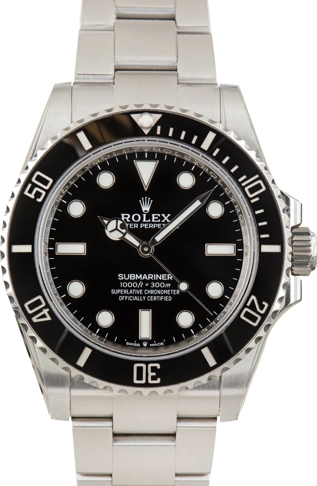 Rolex — Rolex Submariner Stainless Steel No Date Dial Ref 124060 — Watch — resale