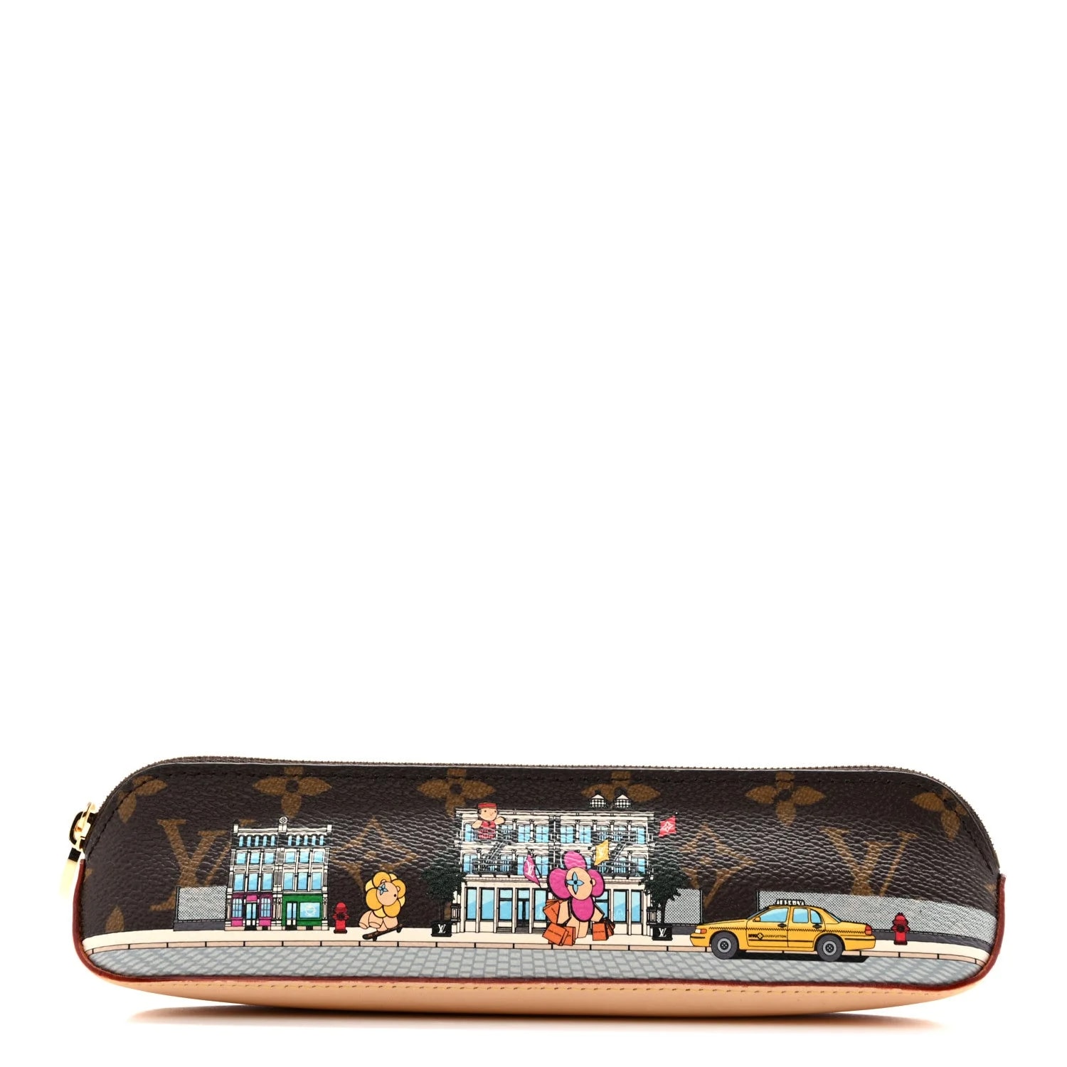Louis Vuitton — 2022 Christmas Animation New York Soho Pencil Pouch — Accessory — resale