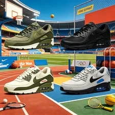 NIKE — Nike Air Max 90 ’S Low Top Running Shoe 4 Color — Sneaker — resale