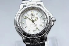 Exc+5* TAG Heuer 6000 Chronometer WH5211-K1 34mm Automatic Japan 2