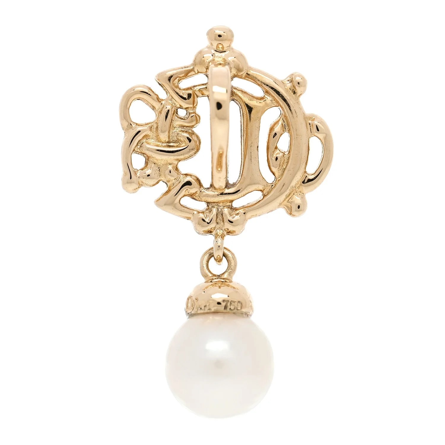 18K Yellow Gold Cultured Logo 3