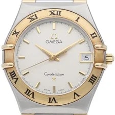 Omega Constellation 1212.30 Gold 33.5mm White Dial Quartz 1952 #LPW1121 2