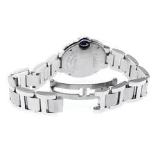 Cartier Baron Blue SM W69010Z4 Silver Dial Quartz Watch_968993 3