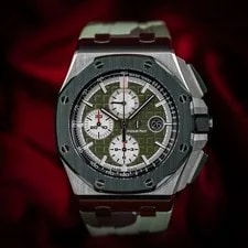 Audemars Piguet Royal Oak Offshore Chrono 44mm Green Camo 26400SO.OO.A055CA.01 2