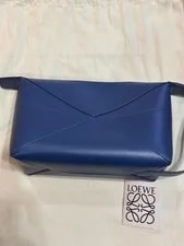 Loewe Puzzle Fold Wash Shiny Zip Open Pocket 2