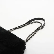 Chanel Coco Mark Pile Single Flap Double Chain No 4