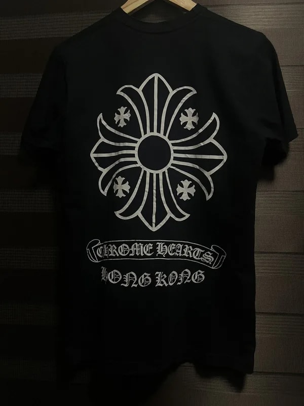 Chrome Hearts — ! Hong Kong Hearts Cross Scroll TEE — streetwear — resale