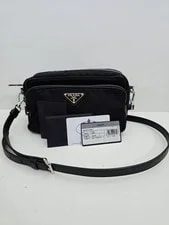 Prada — Prada 1BH010 Strap Camera Crossbody — Handbag — resale