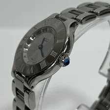 Cartier 1340 Must 21 Sm Silver Quartz Mbz785 2
