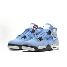 Air Jordan — Air Jordan 4 Retro Grade School Mid Top Basketball Shoes Size — Sneaker — resale