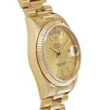 Rolex Day-Date 36 18038 36mm Yellow Gold Champagne #WW443 3