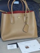 Prada — Prada Double Large — Handbag — resale