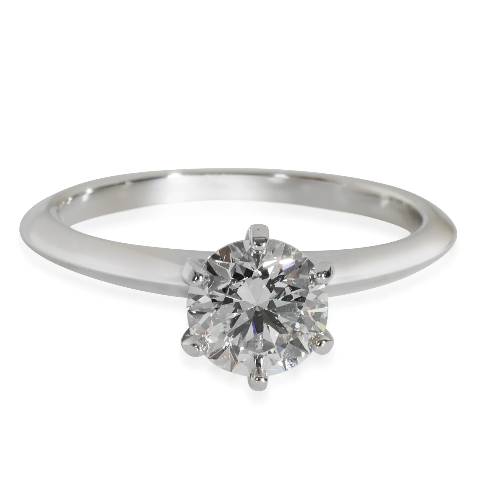 Tiffany & Co. — Tiffany & Co. 0.95 Ct Round Brilliant Engagement Ring 950 — Accessory — resale