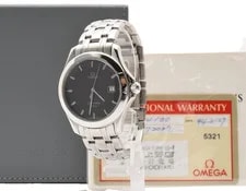 Omega Seamaster 120m Ref. 2511.41 Date Gray Dial Quartz 36mm 2