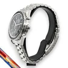 Omega Speedmaster 3510.50 SS Chronograph Black Dial Automatic 2