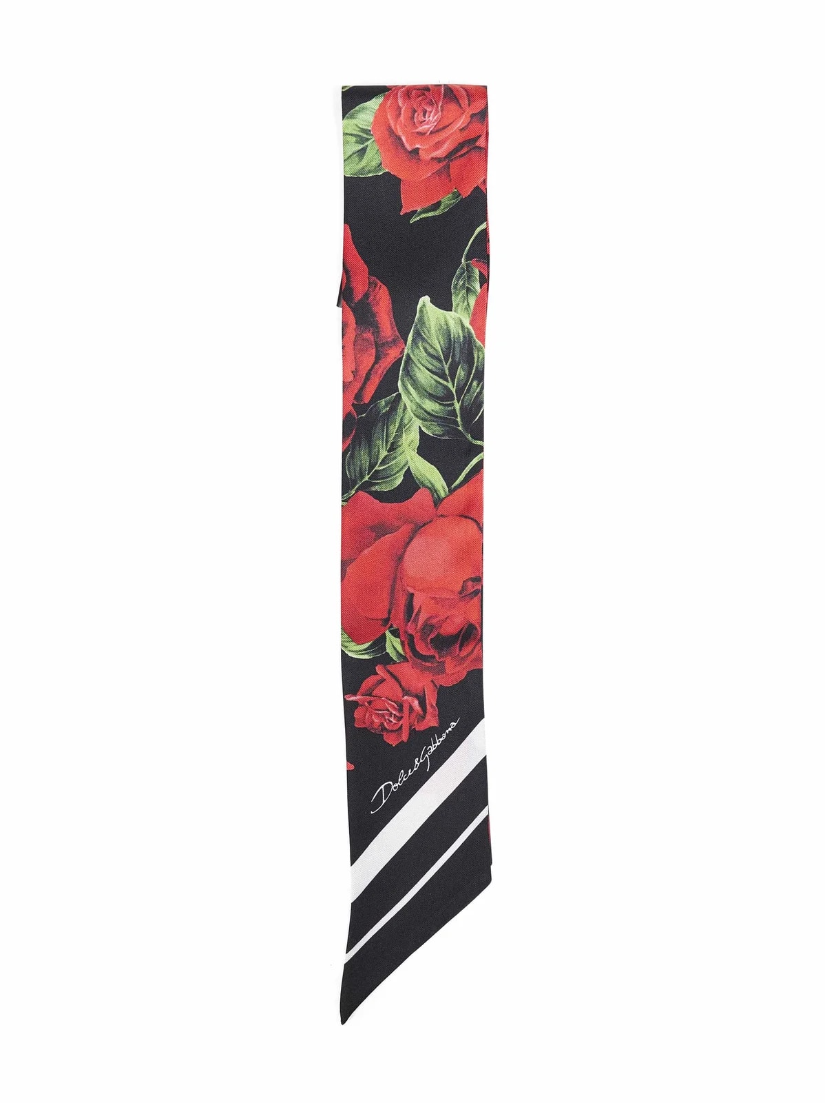 Dolce & Gabbana — Dolce & Gabbana Twill Print Scarf — Scarfs — Accessory — resale