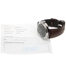 Panerai — Officine Panerai Radiomir Base Logo 3 Days Acciaio PAM00753 44mm SS Black #C3954 — Watch — resale