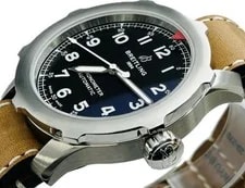 Breitling Aviator Super 8 B20 AB2040 Automatic Black Stainless Steel 4