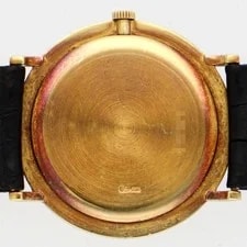 Audemars Piguet 4539/002 Round 2 Needles Gold Dial Manual Yellow Gold Leather 2
