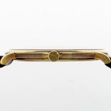 Audemars Piguet 4539/002 Round 2 Needles Gold Dial Manual Yellow Gold Leather 3