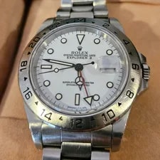 GMT "Rolex" Swiss "Explorer 2" 40mm Ref.16570 Polar 1993 Full Set! 2