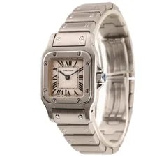 Cartier Santos Galbee SM W20056D6 Ivory Dial 2