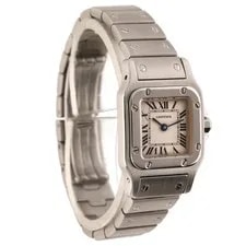 Cartier Santos Galbee SM W20056D6 Ivory Dial 3