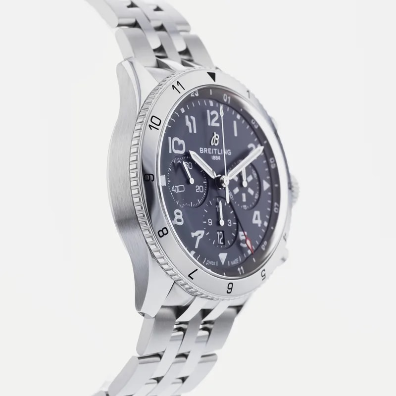 Breitling Super AVI B04 Chronograph GMT 46 Tribute To Vought F4U Corsair AB0445 4