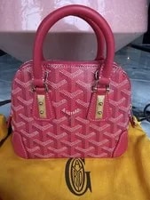 Goyard — NEW Limited Edition Goyard Vendôme Garden Lining — Handbag — resale