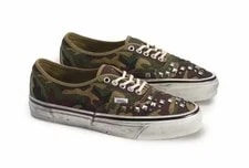 Vans LX Authentic 44 Woodland Camo Stud Jewel () - Size 12 - NEW 2