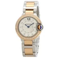 Cartier — Cartier Baron Blue SM 1.1 " Watches W6920034 Stainless Steel/SSxK18PG — Watch — resale